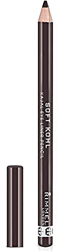 Rimmel London Eyeliner Soft Kohl Kajal - Matita Occhi Morbida a Lunga Tenuta - Sable Brown - 1.2 g