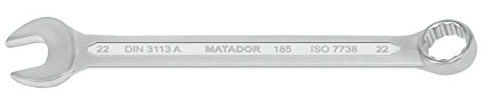 MATADOR 0185 0220 - Llave combinada (22mm)