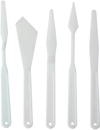 Spatel Kunstoff 5 Stück 17-19 cm