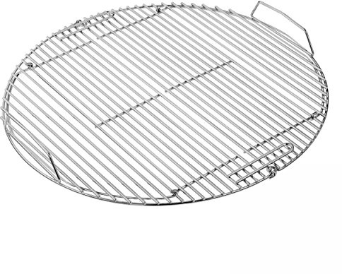 RÖSLE Grillrost, Hochwertiger Grillrost aus Edelstahl 18/0 passend für RÖSLE Grills No.1 F60/F60 AIR, klappbar, spülmaschinengeeignet, Silber | Hochwertiger Edelstahlrost, spülmaschinengeeignet, klappbar