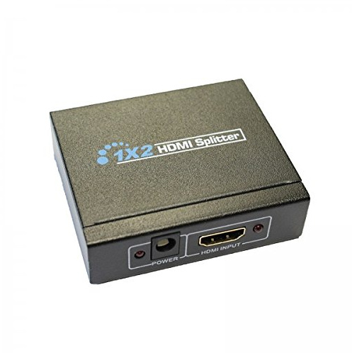 Setik - HD 4K HDMI Splitter 1x2 1 In 2 Out PFM701-4K - Setik - HDMISPL1-2BK