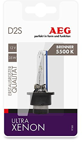 AEG Automotive 97300 Ultra Xenon Brenner D2S Intensiv-Blau 5500 K, 12 V, 35 W