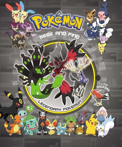 Pokémon Seek and Find: Legendary Pokémon: Legendary Pokemon