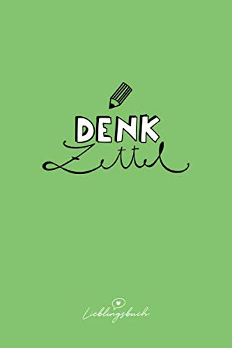 Denkzettel: Notiz- und Ideenbuch mit Inhaltsverzeichnis, Seitenzahlen und Punktraster