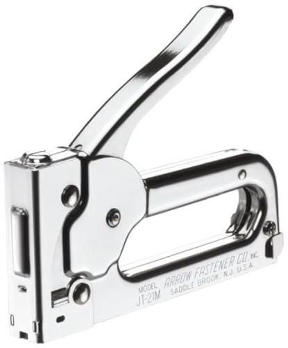 Arrow Fastener JT21M Household Staple Gun Tacker with Enamel Finish (Pack of 2)