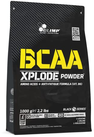 OLIMP SPORT NUTRITION BCAA Xplode Support Musculaire pour Sportif Fraise 1000 g