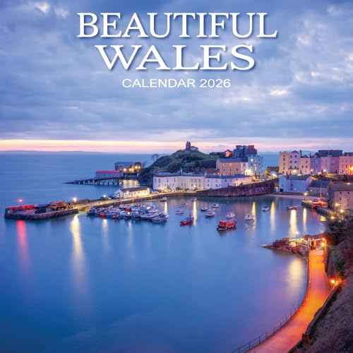 2026 Wales Calendar: Beautiful Wales - Square Wall Calendar - Month to View - 12 Months