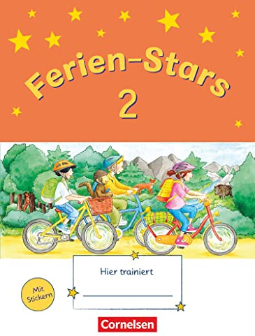 Ferien-Stars - 2. Schuljahr: Übungsheft - Mit Lösungen