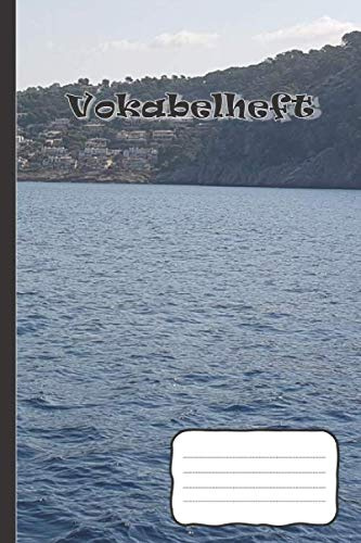 Vokabelheft: DIN A5 | 120 Seiten | Liniert | Vokabelheft Zweispaltig | Hochglanzcover