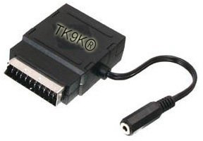 Generic - Adattatore da scart a uscita jack 3,5 mm