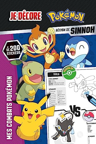 Pokémon - Je décore (région de Sinnoh): Avec + de 200 stickers