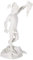 Design Toscano Perseus Beheading Medusa Greek Gods Statue, Marble Polyresin, White, 30.5 cm