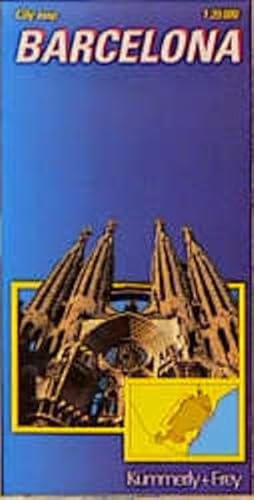 Barcelona City Map: 1:20000 incl. City Guide + Index: Maßst. 1 : 20.000 (Kümmerly+Frey City Maps)