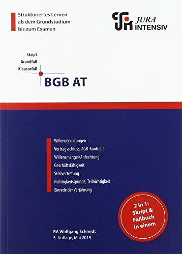 BGB AT: Wissen - Fälle - Klausurhinweise (Skript - Grundfall - Klausurfall: Für die Klausur im Kontext lernen)