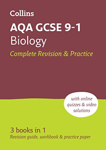 AQA GCSE 9-1 Biology All-in-One Complete Revision and Practice: Ideal for the 2026 and 2027 exams includes online edition, quizzes and video solutions