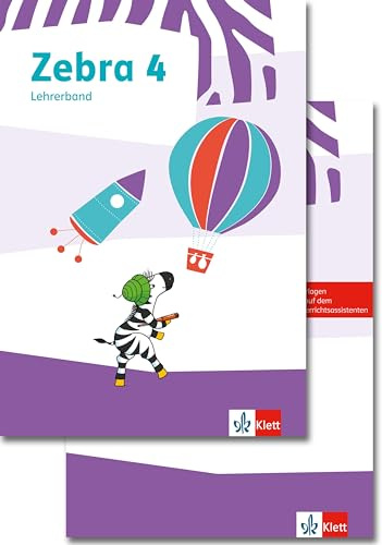 Zebra 4: Paket: Didaktischer Kommentar und Materialband zum Verbrauchsmaterial Klasse 4 (Zebra. Ausgabe ab 2018)