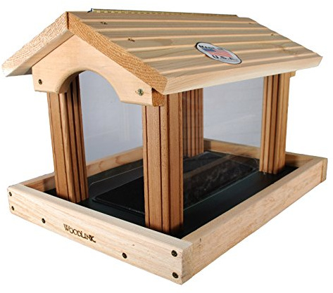 Woodlink PRO4 Premier fågelmatare med cederträ