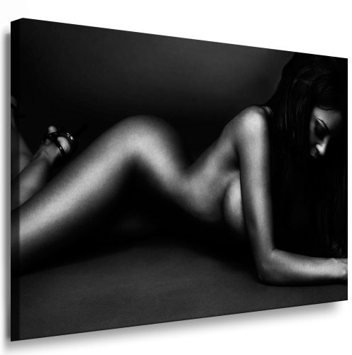 Akt Sexy Girl Leinwand Bild 100x70cm k. Poster ! Bild fertig auf Keilrahmen ! Pop Art Wandbilder, Bilder zur Dekoration - Deko. Akt/Erotik/Sexy Kunstdrucke und Gemälde