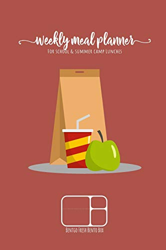 Weekly meal planner for school and summer camp lunches | BENTGO FRESH BENTO BOX: DOWNLOADABLE BONUS Lunch Notes PDF + Grocery list interactive PDF - ... meal planner for BENTO BOX COLLECTION)