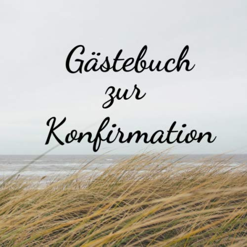 Gästebuch zur Konfirmation: Erinnerungsbuch zum Eintragen von Glückwünschen an den Konfirmand / Konfirmandin - 110 Seiten Abmaße: 21cm x 21cm - Mit tollem Soft Cover-Design in Holzoptik