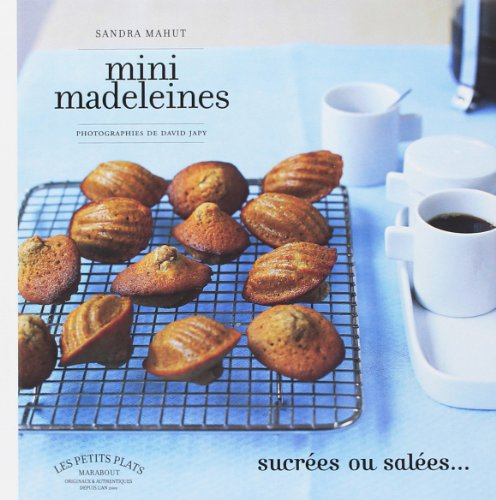 Mini madeleines: Cook'in Box 45 recettes + 40 moules en silicone