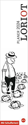 Loriot Planer 2024. Humor und Organisation in einem praktischen Kalender mit Loriots besten Motiven. Wandkalender 2024 zum Eintragen, mit viel Platz für Termine. (Loriot Kalender)