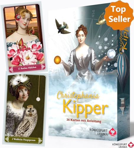 Christephania Kipper: Mit 36 Kipperkarten | Kartenlegen mit Kipper Orakelkarten für klare Antworten
