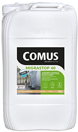 Comus - Hydrofuge prêt à l'emploi support à base de ciment COMUS® MIGRASTOP® 40 - Conditionnement: 20 litres