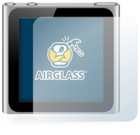 brotect Protection Écran Verre pour Apple iPod nano 2010 (6. Gen.) Film Protecteur Vitre 9H [Anti-Rayures, Transparent]