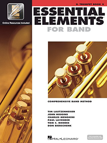 Essential elements for band - book 2 with eei trompette +enregistrements online: BB Trumpet