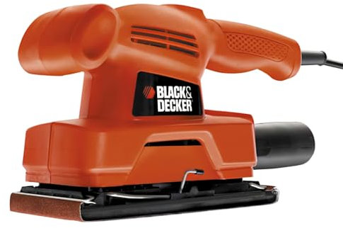 BLACK+DECKER KA300-QS Levigatrice Orbitale 135 W ⅓ di foglio
