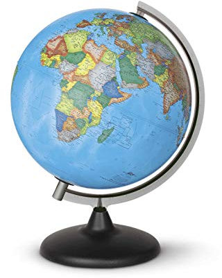 Nova Rico Corallo Politcal Non-Illuminated Globe - 30 cm