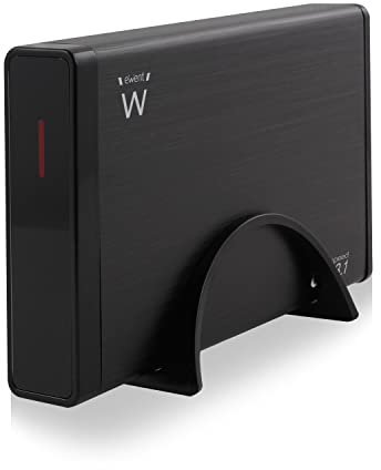 Ewent Box Esterno per Hard Disk 3.5” SATA, USB 3.0, Nero