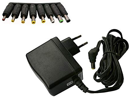 KALEA-INFORMATIQUE Fuente de alimentación Externa de 220V a 5V CC 2A suministrada con 8 Casquillos terminales adaptables