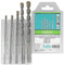Heller Tools 3750 ProXtreme Profi Schlagbohrer für Beton und Naturstein, Set 5-teilig Ø 4/5/6/8/10 mm, steinbohrer set, bohrer set beton, betonbohrer, akkuschrauber