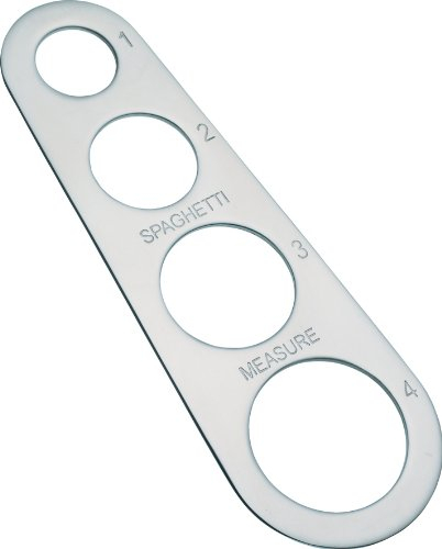 MasterClass Medidor de espaguetis de acero inoxidable, 16 cm