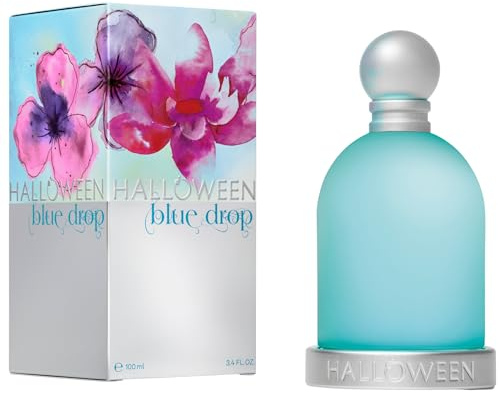 Halloween Blue Drop, Eau de Toilette für Frauen, holziger Duft, 100ml Zerstäuber