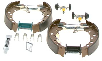Bosch KS657 Kit Super Pro, Kit Freno a Tamburo Posteriore, 1 Set Preassemblato