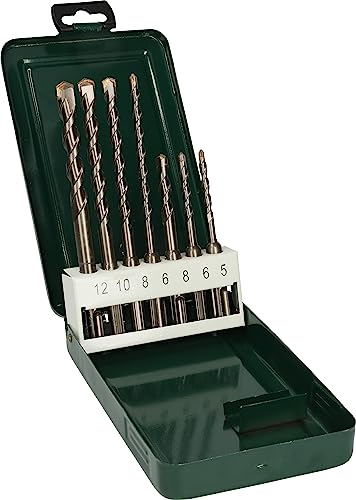 Bosch 2609255543 SDS-Plus Hammer Drill Bit Set (7 Pieces)