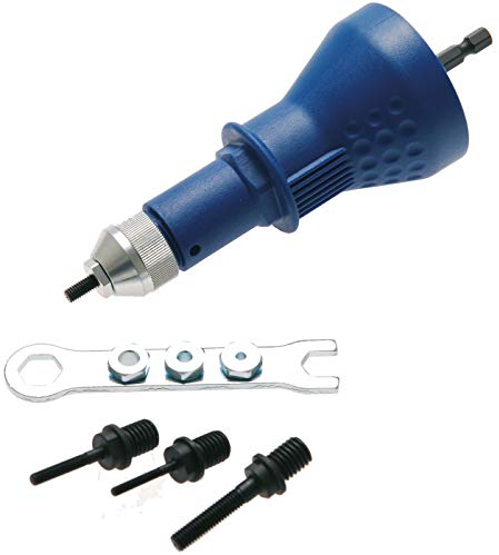 BGS 407 | Nietmutternaufsatz | M3 / M4 / M5 / M7 | für Bohrmaschine / Akkuschrauber