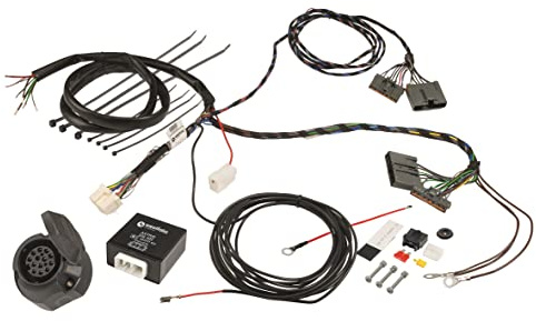 Westfalia Elektrosatz 13-polig und fahrzeugspezifisch für VW Transporter T5/T6 Pritsche (BJ 05/2012-09/2019) - nur für Fzg mit Vorrüstung auf Anhängevorrichtung
