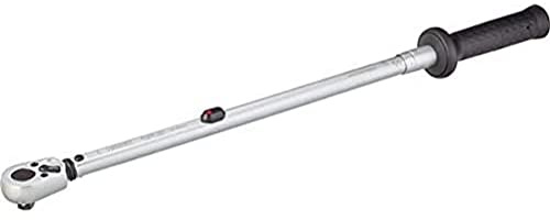 HAZET Drehmomentschlüssel, US-STANDARD 6128-1CT, Nach US-Standard | Drehmomentbereich 67.8-339 Nm, Abtrieb 1/2 Zoll (12,5 mm) Vierkant massiv, DIN EN ISO 6789-2:2017, DIN 3120, ISO 1174-1