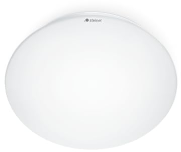 Steinel 738013 RS 16 S Deckenleuchte mit Bewegungsmelder Energiesparlampe, LED E27 60 W Weiß
