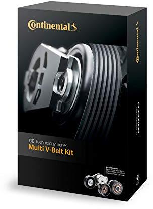 Continental K49346B Zubehör-Antriebsriemen-Set, Flachriemen Treibriemen