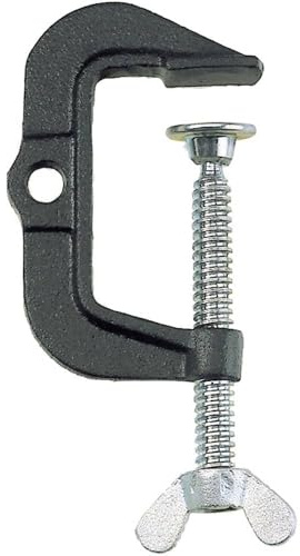 Bessey CP-F 50/30 Pol Sweat Clamp, Black/Silver