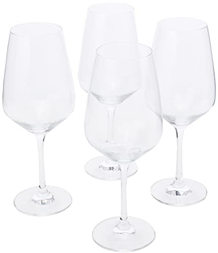 vivo by Villeroy & Boch Group - Copas de vino tinto Voice Basic | Copas de diseño sutil para vino tinto, 497 ml, cristal, transparente, aptas para lavavajillas