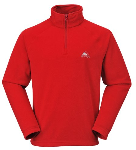 Cox Swain Herren Fleecepullover Base, Colour: Red, Size: L