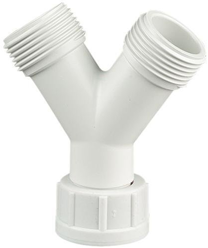 Plastic Washing Machine Y Connector