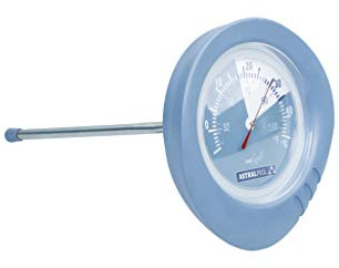AstralPool Termometro Galleggiante Analogico per Piscina - Modello Shark - lettura dell'acqua in °C e °F - 36622