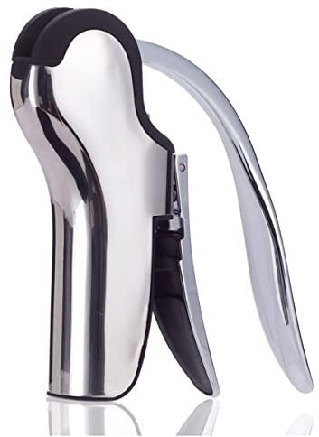 E. Palace in acciaio INOX verticale cavatappi a leva con tagliacapsule design Housewares integrata.